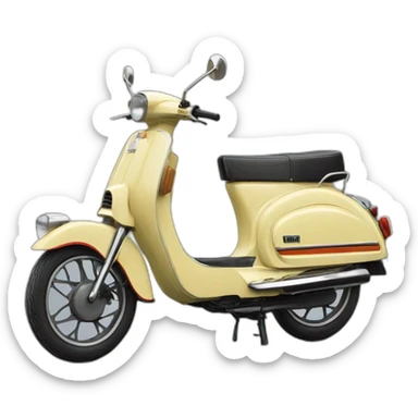 Mobylette Peugeot 103 vogue sticker