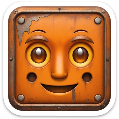 RUST эмоджи персонаж sticker