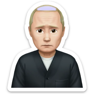 putin Japanese American in Jail sticker