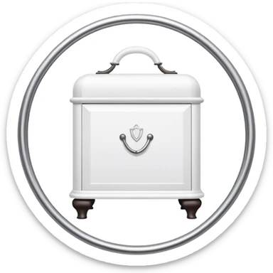 archive with vanity invites links and their history, white logo sticker
