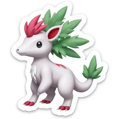 Mezprit-Shaymin-Palkia-Pokémon, full body sticker