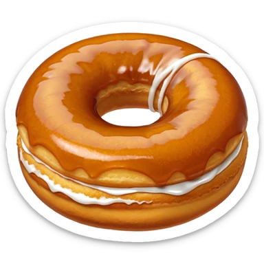 pumpkin Filled Jam Donut Bombs sticker