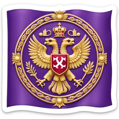 Flag of Byzantine Empire sticker