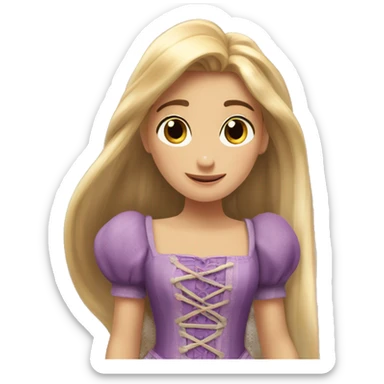 Rapunzel ￼ sticker