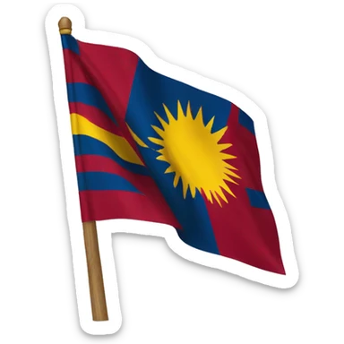 Tibet flag sticker