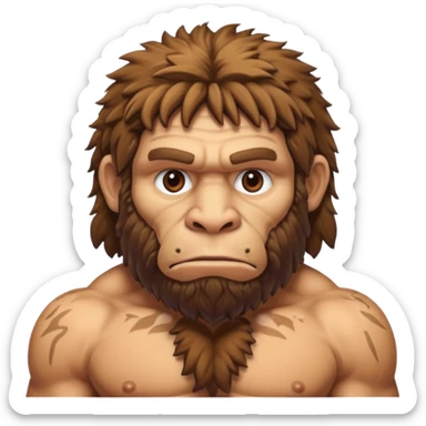 Neanderthal sticker