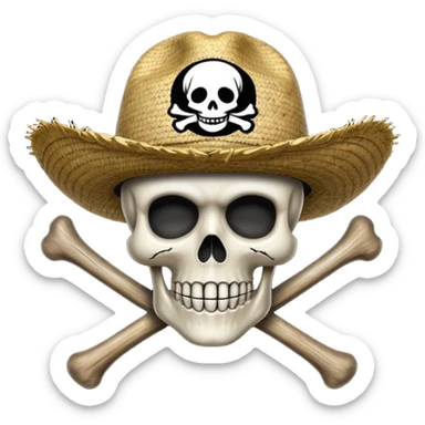 Can u create a emoji thats the straw hats flag of one piece sticker