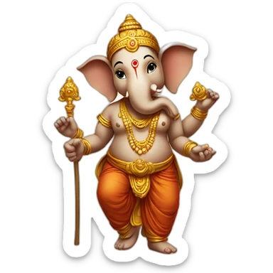 Ganesha sticker