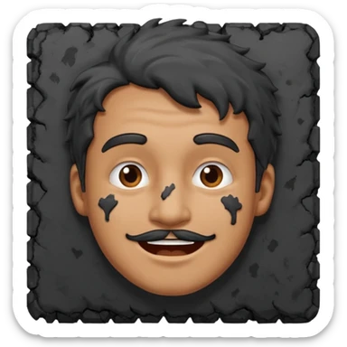 Olentzero es representado como un hombre grueso, desharrapado, manchado de carbón, de buen comer. Su singular característica es que vive aislado de la sociedad dedicado a hacer carbón vegetal en el bosque, gustándole comer y beber bien, y cada invierno baja de las montañas a los pueblos.[1]​ sticker