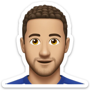 Eden Hazard sticker