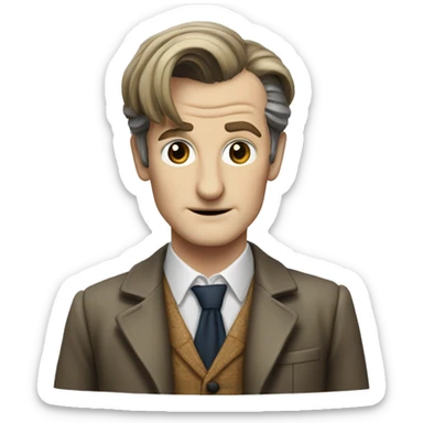 the 11th doctor from doctor who sticker