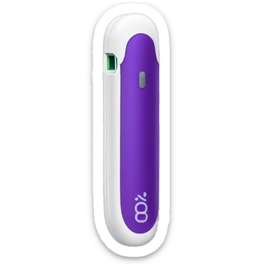 iqos iluma purple sticker