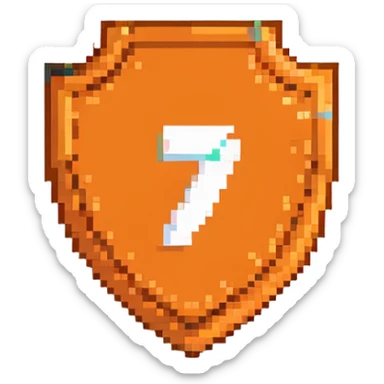 HTML5 logo with orange shield shape and white number 5 sticker