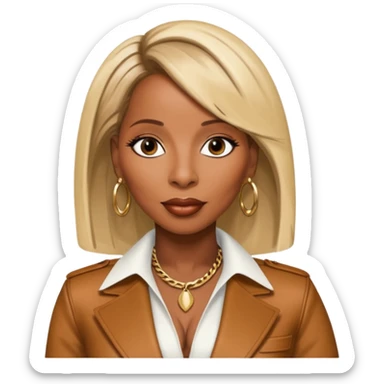 Mary J Blige sticker