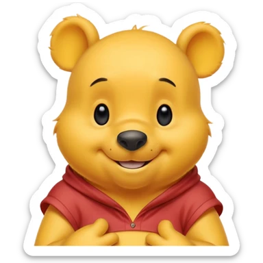 winnie the pooh from Disney sticker