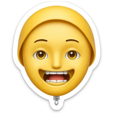 Zipper-Mouth Face emoji sticker