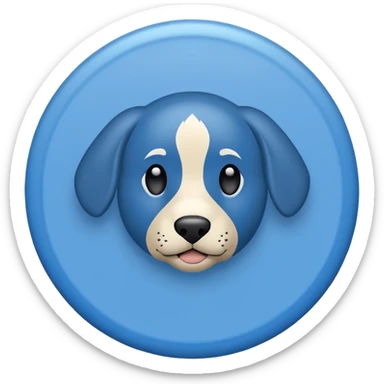 blue tick inside a blue circle right sticker