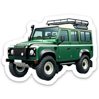 Land rover defender 110 sticker