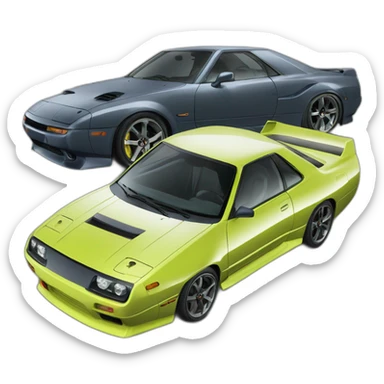 nissan-r32-fused-with-plymouth-superbird sticker