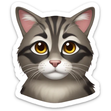 Mai Coon cat sticker