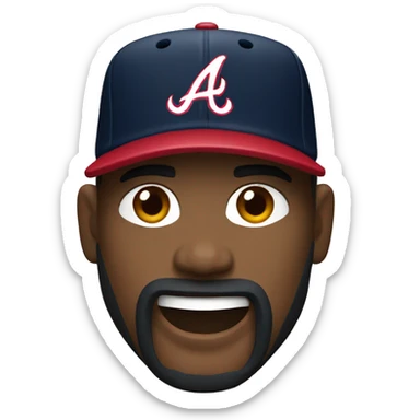 Atlanta Braves Baseball sticker