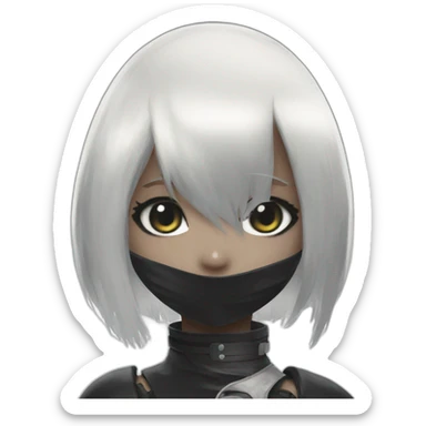 nier automata 2b sticker