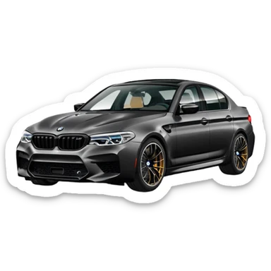 BMW M5 f90 competition sticker