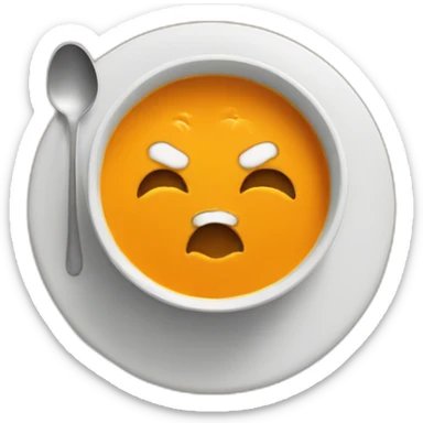 pumpkin soup sticker