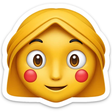 ❌ এই ইমোজির যে অংশটা রেড আছে সেটা গ্রীন কালার করে দাও sticker