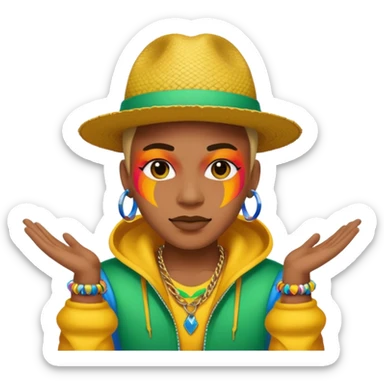 dancehall shatta sticker