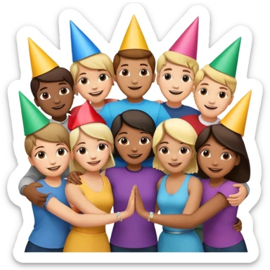 I want an emoji with people making a “horă” sticker