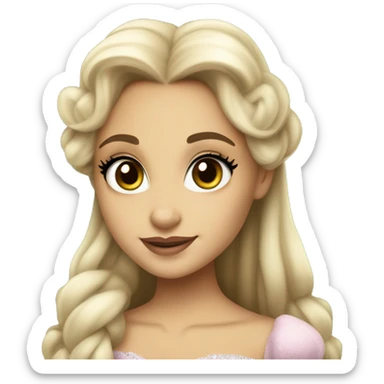 Ariana Grande in wicked as Glinda sticker
