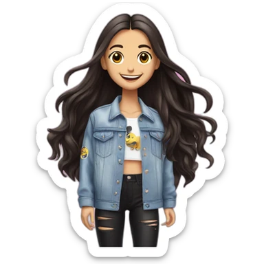 Olivia Rodrigo em um show no Rock in Rio sticker