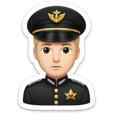 An emoji for discord of an Imperial Officer sticker
