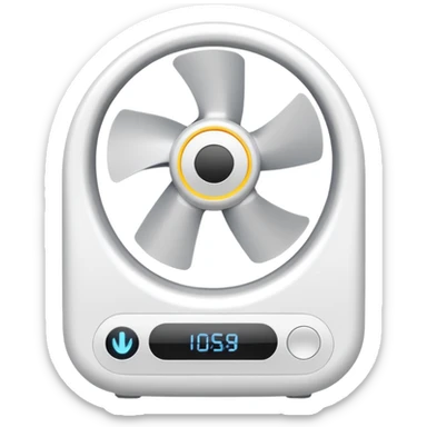 bladeless fan sticker