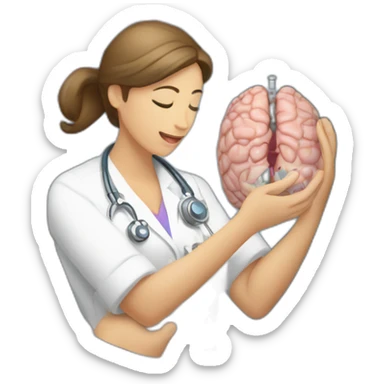 Radiologist-performing-breast-mri sticker