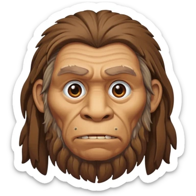 old Neanderthal sticker