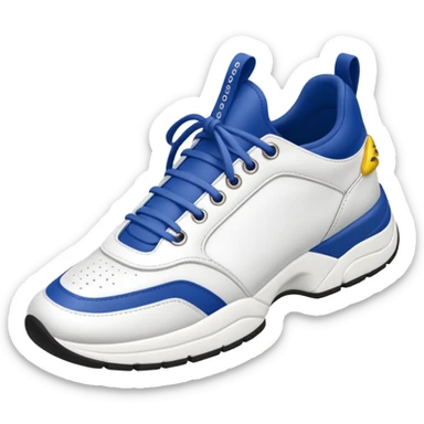 Tenis Balenciaga con boca, pies y manos  sticker