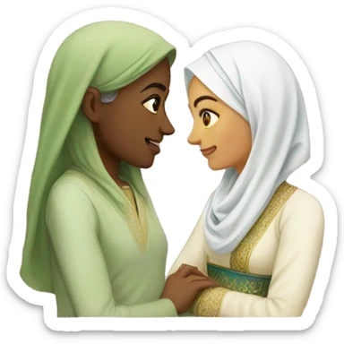 Layla and Majnun sticker