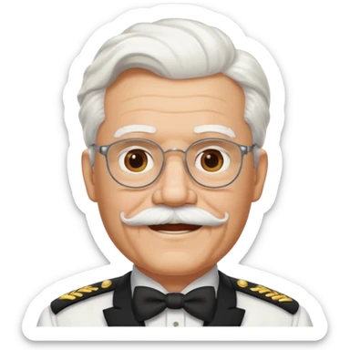 colonel sanders sticker