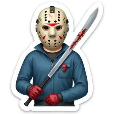 Jason voorhees  sticker
