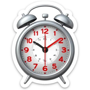 Alarm Clock sticker