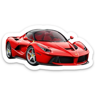 ferrari la ferrari lateral sticker