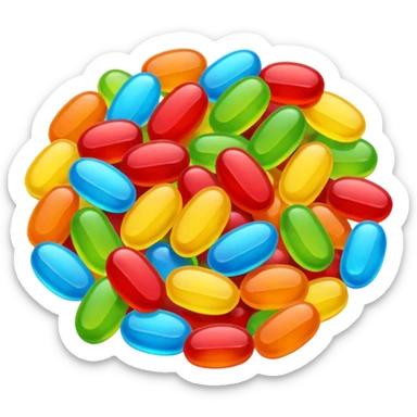 Healthier growth and better concentration with Omega 3 candy. sticker