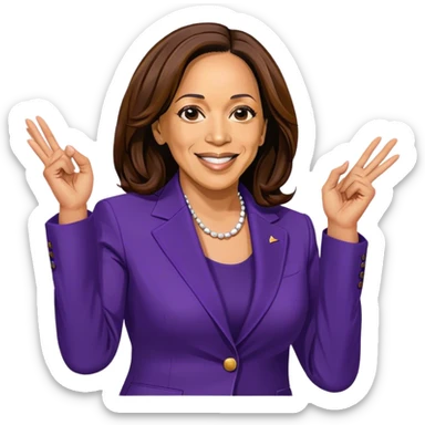 kamala harris sticker