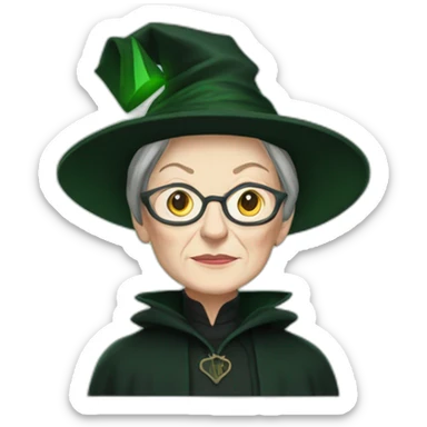 Minerva McGonagall sticker