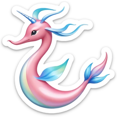 Cresselia-Amaura-Primarina-Milotic-fusion sticker