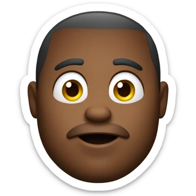 40 year old male, sweating, overweight, running sticker