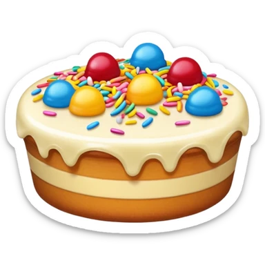 Bakery dessert sticker