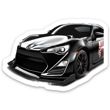 Open wheel Formula One style, 2013 Scion fr-s themed,Darth Vader’s race car, light saber headlights, exposed suspension  sticker